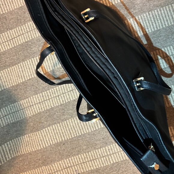 ✨ Michael Kors Jet Set Large Saffiano Leather Tote – Black ✨ - Picture 4 of 5